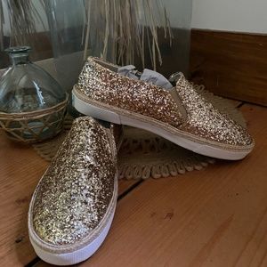 Jack Rogers, size 8, sparkle slip-on